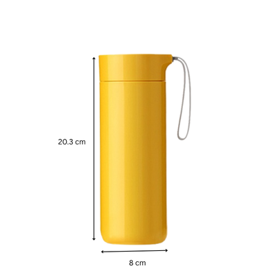 3(6) BSGIFTS 304 Stainless Steel Double Wall Suction Vacuum Thermal Flask – 400ml