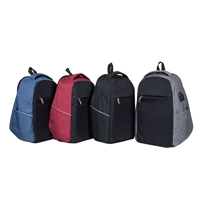 16011 Laptop Backpack with Side Pocket & USB Port | Bag Supplier ...
