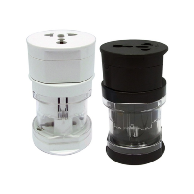 2 BSGIFTS ABS + Copper Universal World Travel Adapter