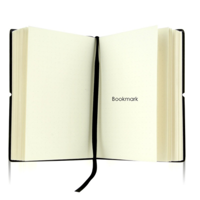 3(3) BSGIFTS Soft PU Cover Notebook with Elastic Strap - 9.5(L) x 1.2(W) x 13.5 cm(H)