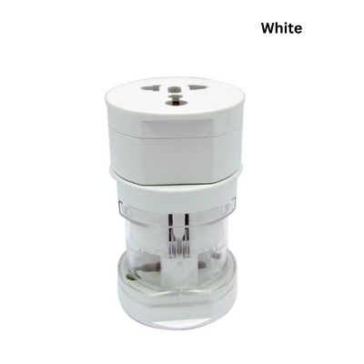 4(2) BSGIFTS ABS + Copper Universal World Travel Adapter