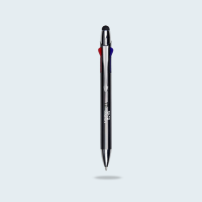 1 BSGIFTS Aluminium Multicolour Pen with Stylus