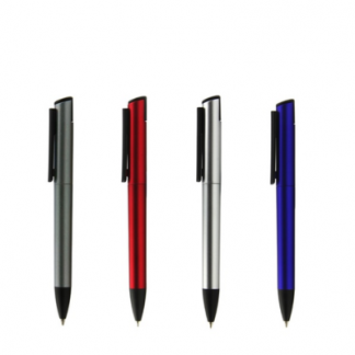 2 BSGIFTS Plastic Metallic Surface Ball Pen with Smartphone Stand