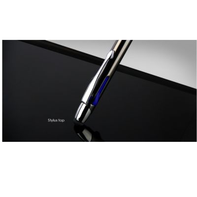 3(1) BSGIFTS Aluminium Multicolour Pen with Stylus