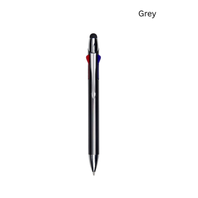 4 BSGIFTS Aluminium Multicolour Pen with Stylus