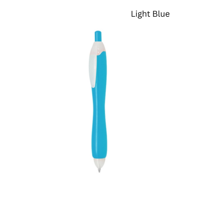 4(1) BSGIFTS Ergonomic Plastic Ball Pen