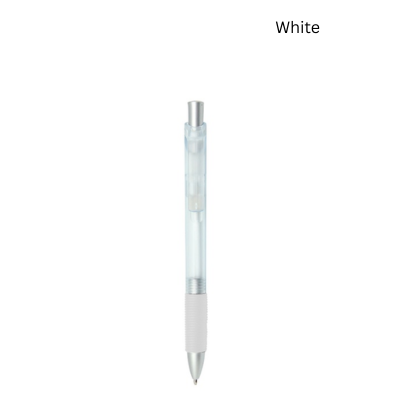 4(10) BSGIFTS Plastic Transparent Frosted Ball Pen