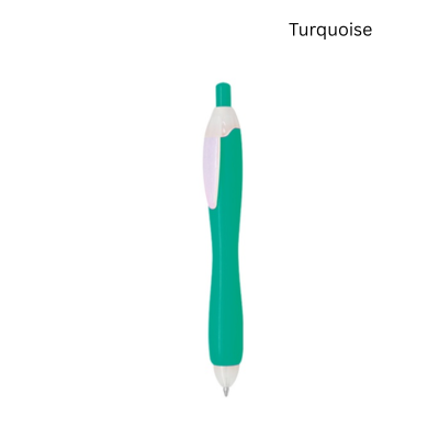 4(2) BSGIFTS Ergonomic Plastic Ball Pen