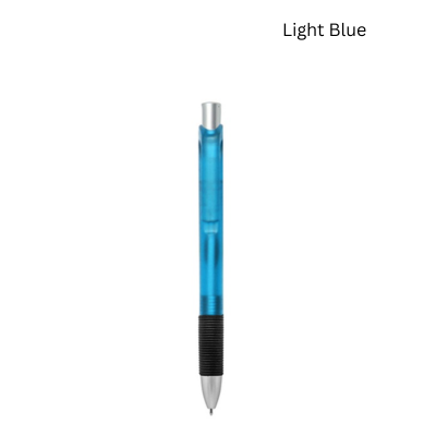 4(2) BSGIFTS Plastic Transparent Frosted Ball Pen