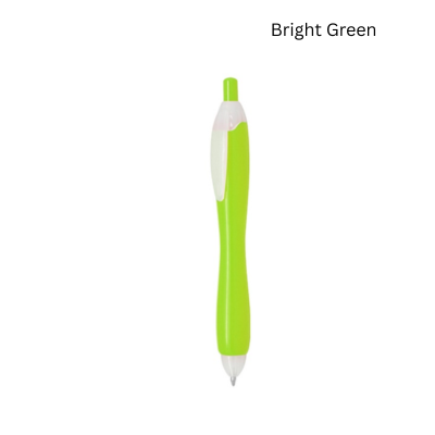 4(3) BSGIFTS Ergonomic Plastic Ball Pen