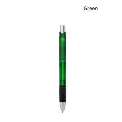 4(3) BSGIFTS Plastic Transparent Frosted Ball Pen