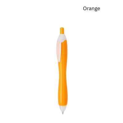 4(5) BSGIFTS Ergonomic Plastic Ball Pen