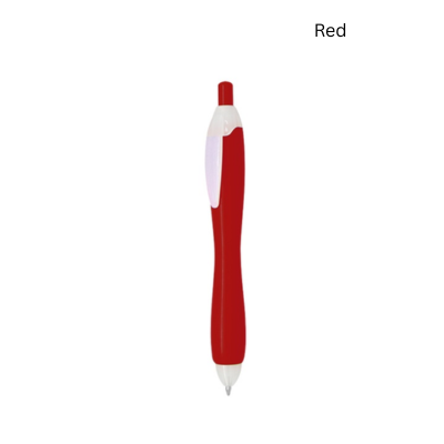 4(6) BSGIFTS Ergonomic Plastic Ball Pen