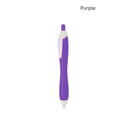 4(7) BSGIFTS Ergonomic Plastic Ball Pen