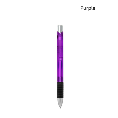 4(7) BSGIFTS Plastic Transparent Frosted Ball Pen