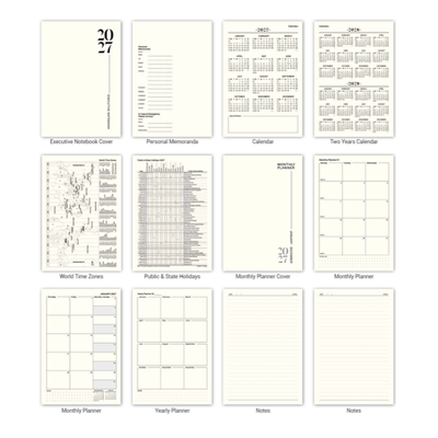 3(5) BSGIFTS Timber Planner (Sewn Casebound)