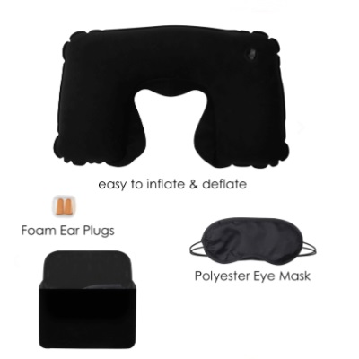 01316 Travel Set (Pillow + Eyemask) - BSGIFTS