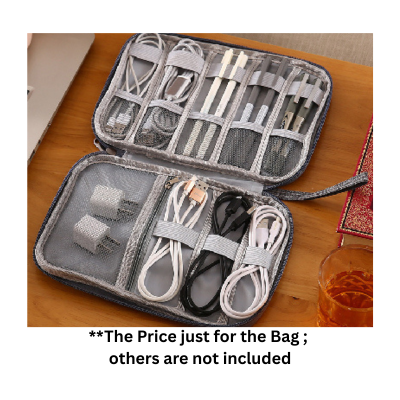 3(1) BSGIFTS Gadget Travel Organizer Storage Bag – Small