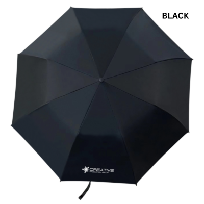 4(4) BSGIFTS Auto-Open Black Coated Umbrella -27 inches