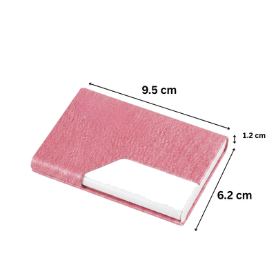 3(2) BSGIFTS PU Name Card Holder - 6.2(H) x 9.5(W) x1.2cm (D)