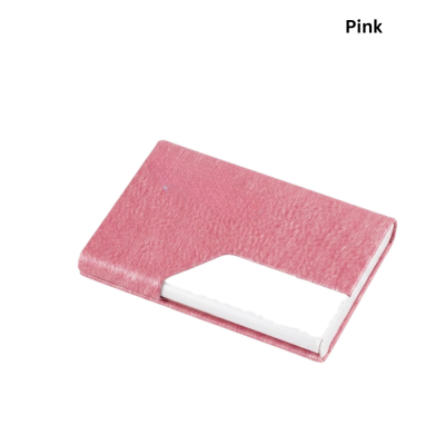 4 BSGIFTS PU Name Card Holder - 6.2(H) x 9.5(W) x1.2cm (D)