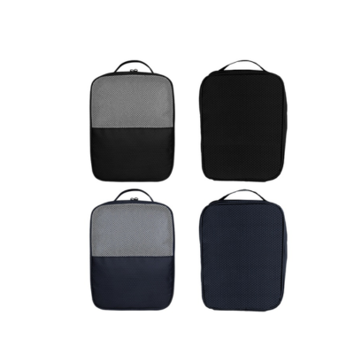 2 BSGIFTS Double Layers Triple Tiers Polyester Shoe Bag