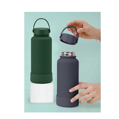 3(1) BSGIFTS Double Wall Leak Proof Stainless Steel Thermos Flask 1000ml