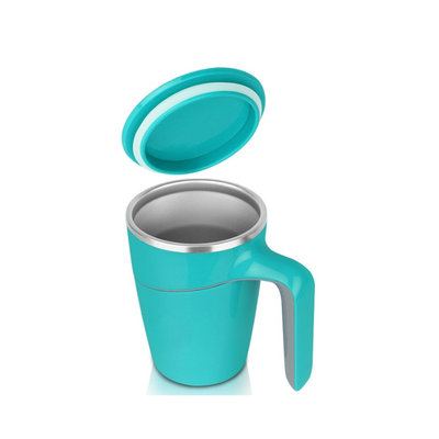 3(1) BSGIFTS Stainless Steel Double Wall Suction Mug – 470ml
