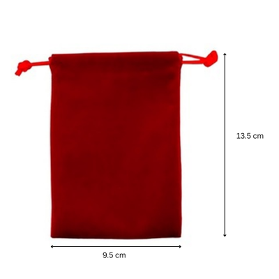 3(3) BSGIFTS Soft Velvet Drawstring Pouch – Small