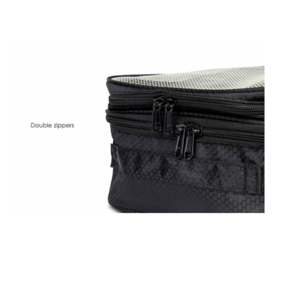 3(6) BSGIFTS Double Layers Triple Tiers Polyester Shoe Bag