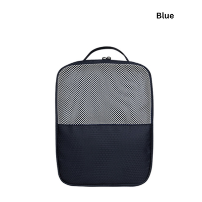 4(1) BSGIFTS Double Layers Triple Tiers Polyester Shoe Bag