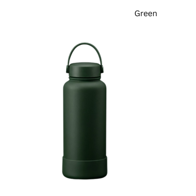 4(4) BSGIFTS Double Wall Leak Proof Stainless Steel Thermos Flask 1000ml