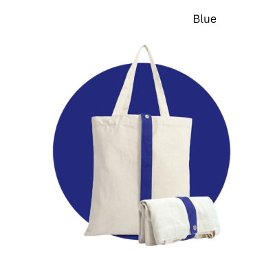 4(1) BSGIFTS Foldable Canvas Bag with color strap 8oz – 34×40