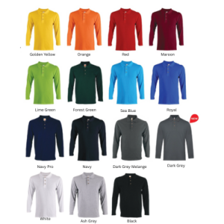 2 BSGIFTS Honeycomb Cotton Polo Shirt Long Sleeve Collar (Unisex)