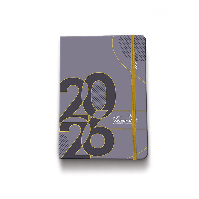 28001 Future Line 2026 Hardcover NotebookPlanner ( custom made)