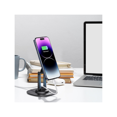 3(2) BSGIFTS 360° Adjustable Aluminium Magnetic Phone Stand