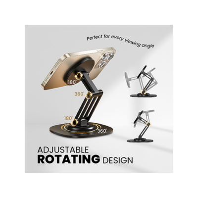 3(3) BSGIFTS 360° Adjustable Aluminium Magnetic Phone Stand