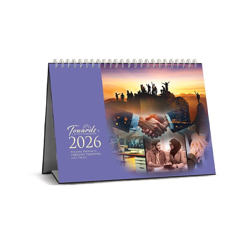 Desktop Calender Landscape-Corporate-Blank