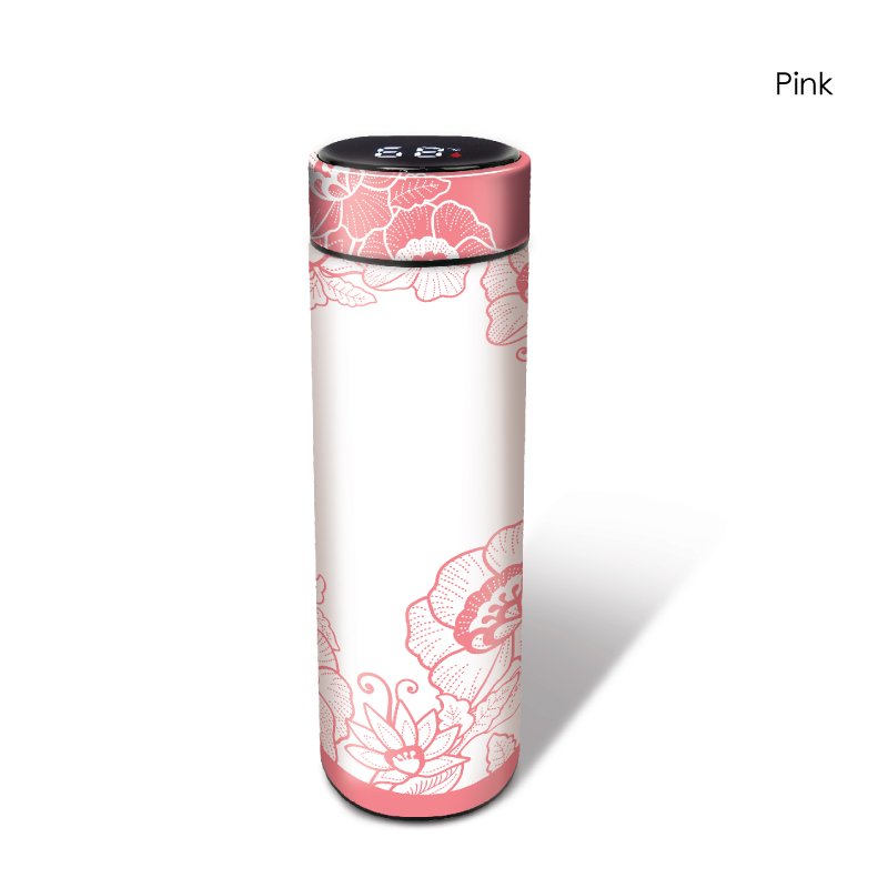 07009_Batik-Garis_LED-Flask_H225mm-x-D65mm_Pink