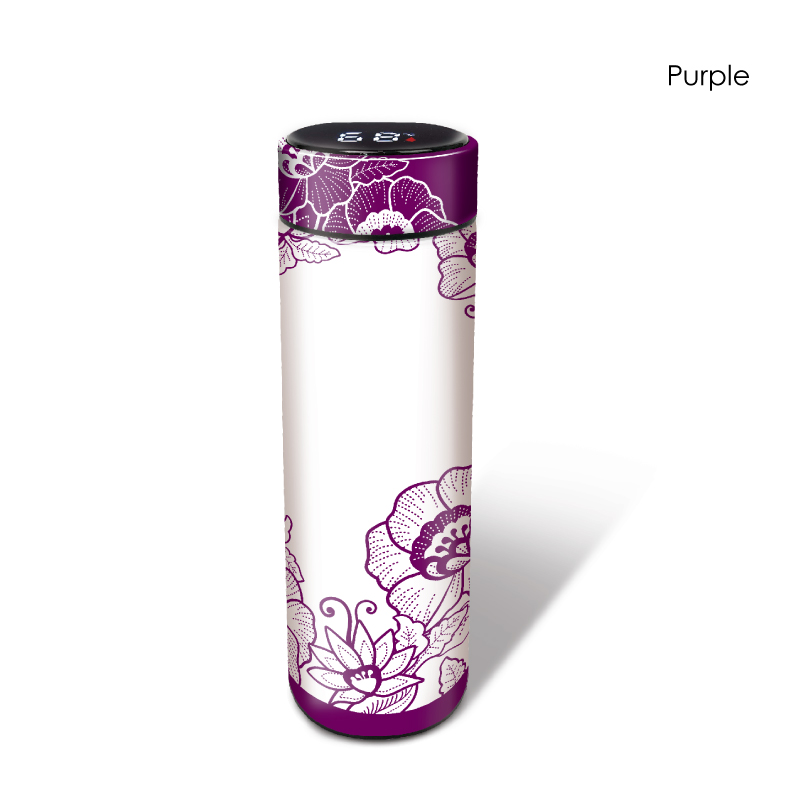 07009_Batik-Garis_LED-Flask_H225mm-x-D65mm_Purple
