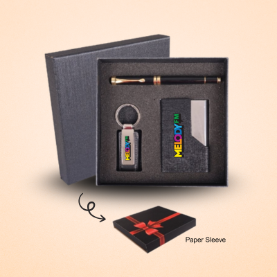 1 BSGIFTS Gift Set 3 in 1- Legacy Collection Gift Set (Metal Pen, Keychain, Name Card Holder)