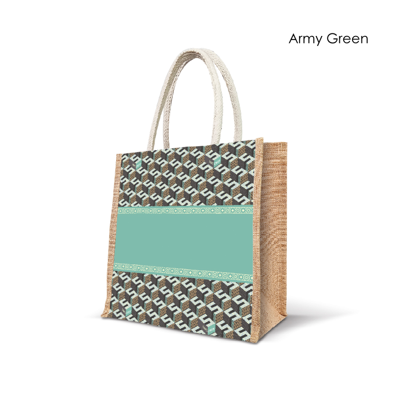25044_3D-Success_Jute-Bag_H22cm-x-L20.5cm-x-D10.5cm_ArmyGreen1
