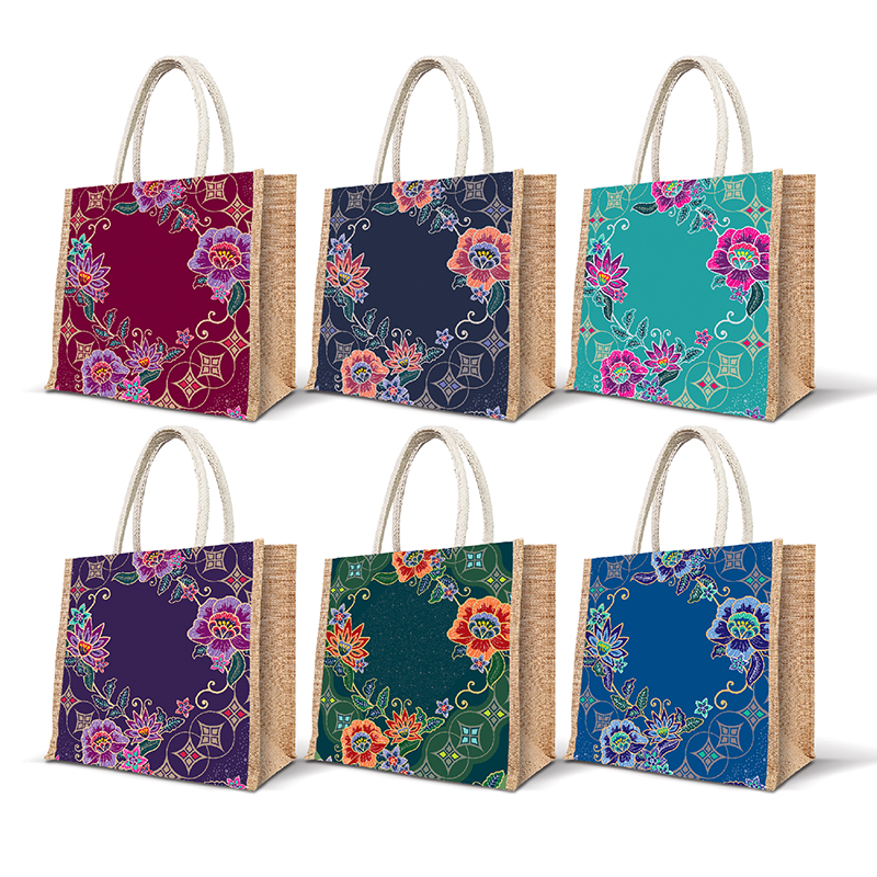 25044_Batik Peranakan_Jute Bag_H22cm x L20.5cm x D10.5cm_All in 1-2