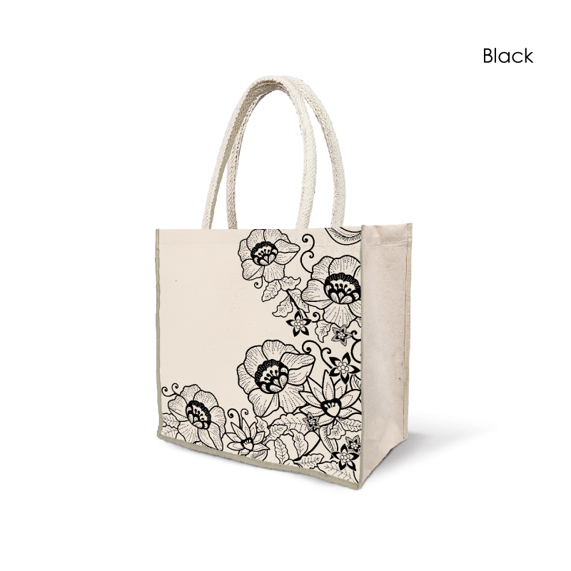 25045_Batik-Garis_Laminated-Canvas-Bag_H22cm-x-L20.5cm-x-D10.5cm_Blk3