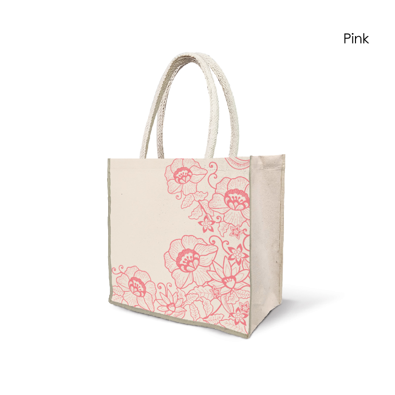 25045_Batik-Garis_Laminated-Canvas-Bag_H22cm-x-L20.5cm-x-D10.5cm_Pink3