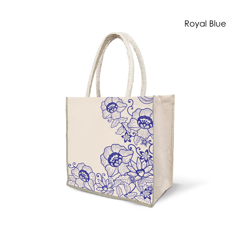 25045_Batik-Garis_Laminated-Canvas-Bag_H22cm-x-L20.5cm-x-D10.5cm_Royal-Blue3