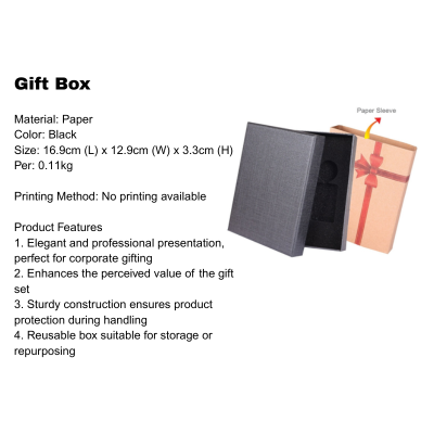 3(1) BSGIFTS Gift Set 2 in 1- Power Duo Gift Set (Power Bank, Metal Pen)