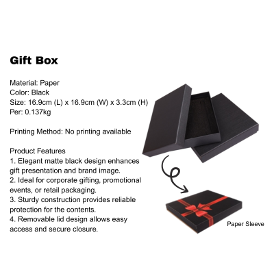 3(1) BSGIFTS Gift Set 3 in 1- Prime Collection Gift Set (Plastic Pen, Name Card Holder, Keychain)
