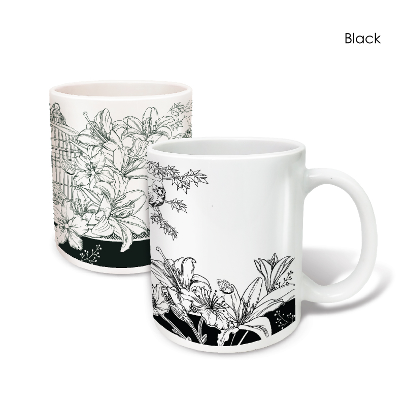 31001-Full-Wrap-Mug-L251mm-x-H95mm-Serenity-Garden-Black