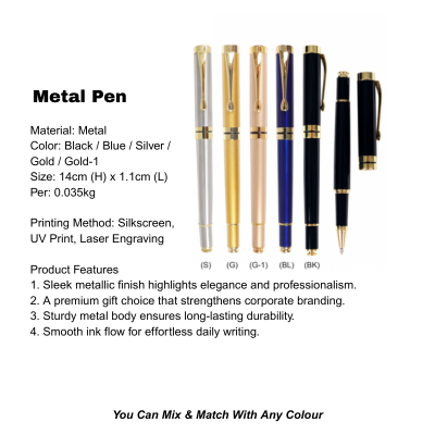 3(2) BSGIFTS Gift Set 3 in 1- Legacy Collection Gift Set (Metal Pen, Keychain, Name Card Holder)